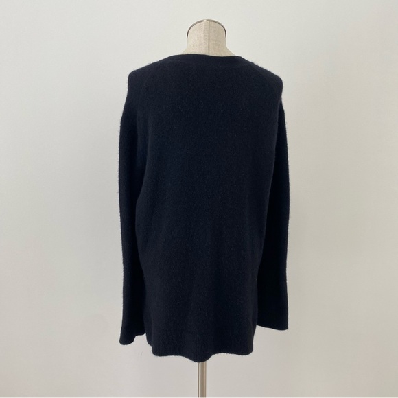 3.1 Philip Lim Alpaca Wool Blend Lofty Relaxed Fit Cardigan w/ Faux Pearl - Picture 10 of 16
